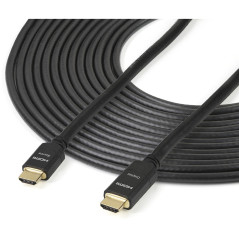 StarTech.com Câble HDMI haute vitesse actif de 30 m - Cordon HDMI vers HDMI CL2 pour installation murale - M/M - Ultra HD 4K (HD