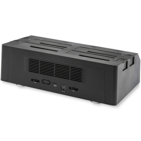 StarTech.com Dock pour Disques Durs 4 Baies USB 3.1 à SATA, Station d'Accueil pour Disques Durs USB 10Gbps, Docking Station pour