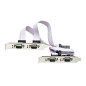 StarTech.com Carte Série PCI Express à 4 Ports - Adaptateur/Carte PCIe à 4 Ports vers RS232/RS422/RS485 (DB9), Support Bas-Profi StarTech.com Carte Série PCI Express à 4 Ports - Adaptateur/Carte PCIe à 4 Ports vers RS232/RS422/RS485 (DB9), Support Bas-Profi