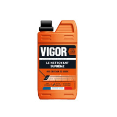 Vigor - Nettoyant Suprême | Nettoyant Sol aux Cristaux de Soude | Ultra-Dégraissant | Parfum Eucalyptus | Fabrication Française