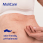 MoliCare Skin - Lingettes Imprégnées Pour Toute Occasion - Enrichies à la Camomille - pH Neutre à la Peau - Sachet de 50 unités MoliCare Skin - Lingettes Imprégnées Pour Toute Occasion - Enrichies à la Camomille - pH Neutre à la Peau - Sachet de 50 unités