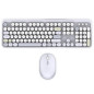 Mobility Lab – ML313887 – Combo Clavier + Souris sans fil Pure Color – FR AZERTY, Touches plates et sensibles, Design Compact, R Mobility Lab – ML313887 – Combo Clavier + Souris sans fil Pure Color – FR AZERTY, Touches plates et sensibles, Design Compact, R