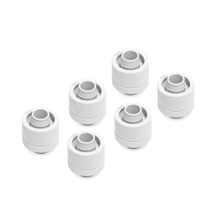 Alphacool Eiszapfen 16/10mm Anschraubtülle G1/4 - White Sixpack