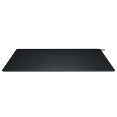 CHERRY XTRFY GP5, Tapis de Souris de Gaming en Tissu L (460 x 400 x 4 mm), Surface Lisse Rapide et Précise, Bords Cousus, Antidé