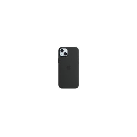 Apple Coque en Silicone avec MagSafe pour iPhone 15 Plus - Noir ​​​​​​​