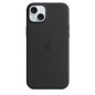 Apple Coque en Silicone avec MagSafe pour iPhone 15 Plus - Noir Apple Coque en Silicone avec MagSafe pour iPhone 15 Plus - Noir 