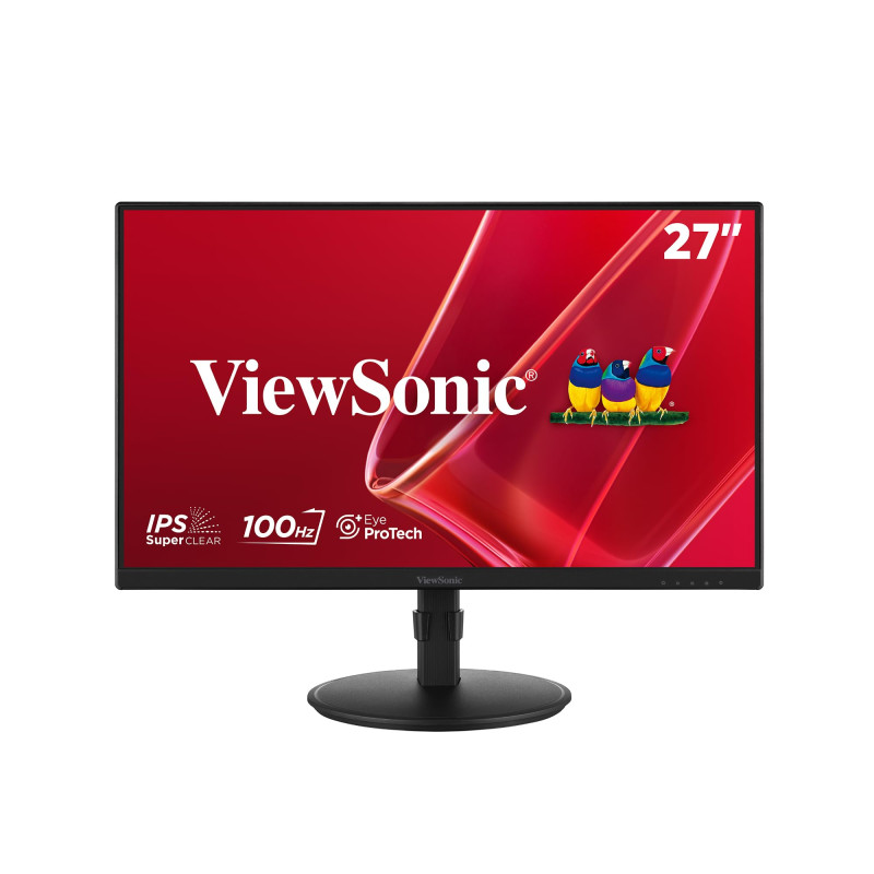 ViewSonic VA2708-HDJ Écran PC 27 Pouces Full HD, 100Hz, IPS, 99% sRGB, Ajustable en Hauteur, HDR10, HDMI, VGA, DP, Sans scintill ViewSonic VA2708-HDJ Écran PC 27 Pouces Full HD, 100Hz, IPS, 99% sRGB, Ajustable en Hauteur, HDR10, HDMI, VGA, DP, Sans scintill