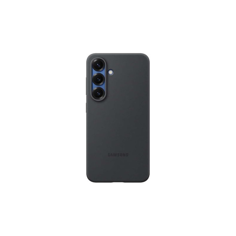 Samsung Funda de Silicona Negra Para Galaxy S25