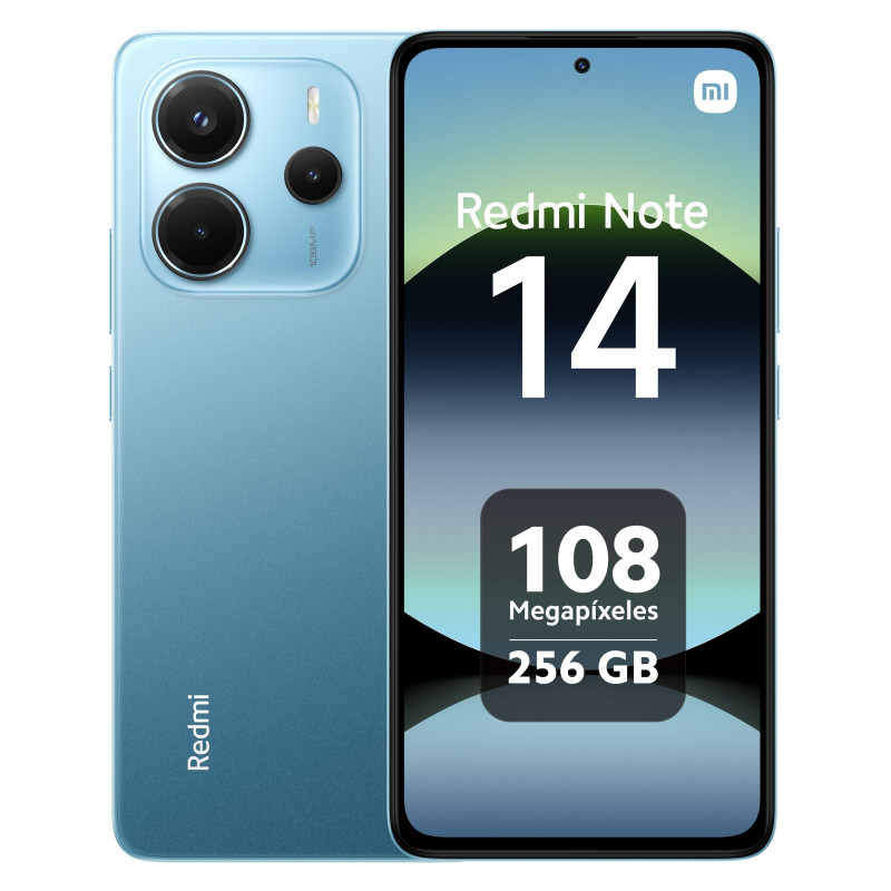 XIAOMI Redmi Note 14 4G 8/256GB Azul Océano Libre XIAOMI Redmi Note 14 4G 8/256GB Azul Océano Libre