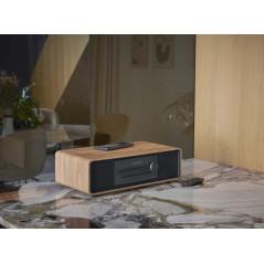 Thomson Micro Chaine Bluetooth avec Radio numérique Dab, CD, USB, Charge Induction (MIC300IDABBT)