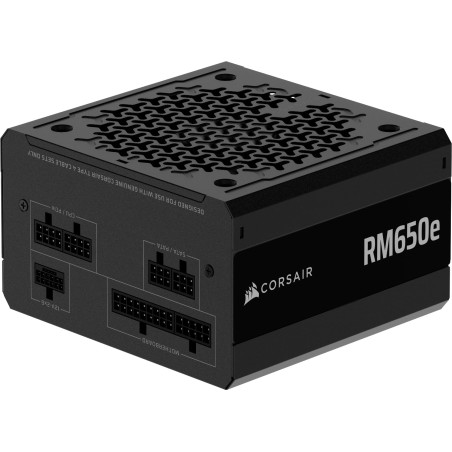 CORSAIR RM650e (2025) Alimentation ATX entièrement modulaire et silencieuse avec câble 12V-2x6 - Compatible ATX 3.1 et PCIe 5.1,