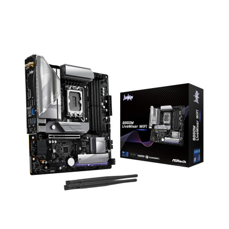 Carte+M%C3% A8re+ASRock+B860M+LiveMixer+WiFi+%28Intel+LGA+1851%29+Micro+ATX