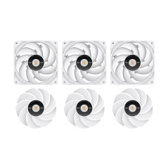 Thermaltake TOUGHFAN EX14 Pro | White | Swappable Edition | 3 Pack