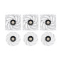 Thermaltake TOUGHFAN EX14 Pro | White | Swappable Edition | 3 Pack Thermaltake TOUGHFAN EX14 Pro | White | Swappable Edition | 3 Pack