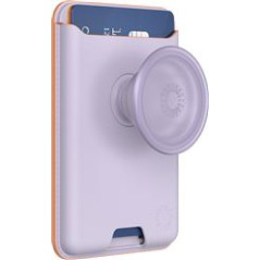 PopSockets: PopWallet pour MagSafe - avec poignée - Comprend Un Anneau Adaptateur pour MagSafe - Porte-Cartes Mince repositionna