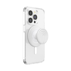 PopSockets: PopGrip Round pour MagSafe - Anneau Adaptateur pour MagSafe Inclus - Support et Poignée pour Smartphone et Coques av