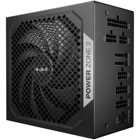 be quiet ! Power Zone 2 750 W Bloc d’Alimentation, certifications 80 Plus® Platinum et Cybenetics Platinum, système Semi-Passif,