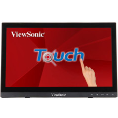 ViewSonic TD1630-3 Moniteur Portable Tactile 16'' 1366 x 768, moniteur tactile capacitif projeté 10 points, 190 nits, VGA, HDMI,