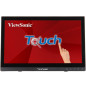 ViewSonic TD1630-3 Moniteur Portable Tactile 16'' 1366 x 768, moniteur tactile capacitif projeté 10 points, 190 nits, VGA, HDMI,