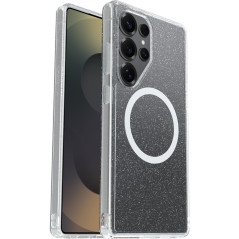 Otterbox Coque Symmetry Series Clear avec Aimants pour Samsung Galaxy S25 Ultra, Antichoc, Anti-Chute, Fine, supporte 3X Plus de