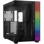 be quiet! Light Base 900 DX Black boîtier PC, Panneaux Avant et latéral entièrement vitrés, Éclairage Impressionnant, Inversée o