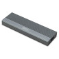 DIGITUS boîtier Externe M.2 - USB 3.1 Gen2 Typ-C - jusqu'à 10 Gbit/s - Supporte Les SSD SATA & NVMe jusqu'à 8 TB - pour Les SSD DIGITUS boîtier Externe M.2 - USB 3.1 Gen2 Typ-C - jusqu'à 10 Gbit/s - Supporte Les SSD SATA & NVMe jusqu'à 8 TB - pour Les SSD
