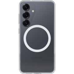 Otterbox Coque Symmetry Series Clear avec Aimants pour Samsung Galaxy S25, Antichoc, Anti-Chute, Fine, supporte 3X Plus de Chute