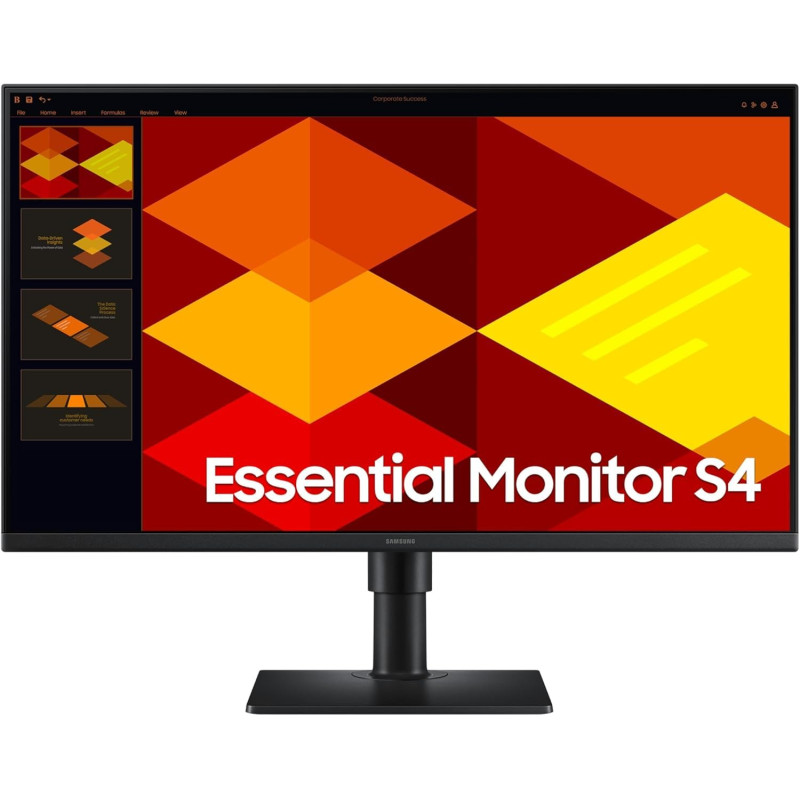 Samsung Ecran PC S40GD 27'' Résolution FHD, Haut parleur intégré LS27D406GAUXEN