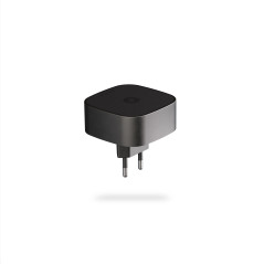 Zens Wireless Charging EU Power Adapter, Chargeur sans Fil de 15 W Compatible avec MagSafe et Qi pour iPhone Air,17,16,15,14,13,