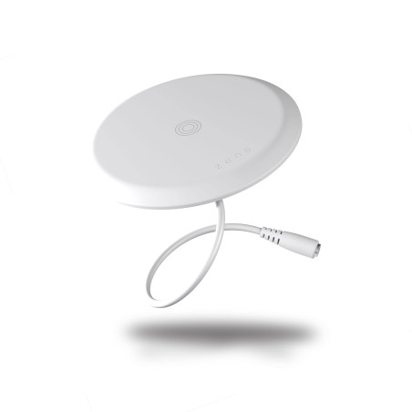 Zens Built-in Wireless Charger, Chargeur sans Fil de 15 W pour iPhone, AirPods, Android et appareils compatibles Qi, Adaptateur