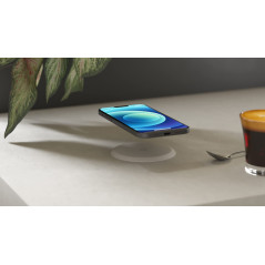 Zens Built-in Wireless Charger, Chargeur sans Fil de 15 W pour iPhone, AirPods, Android et appareils compatibles Qi, Adaptateur