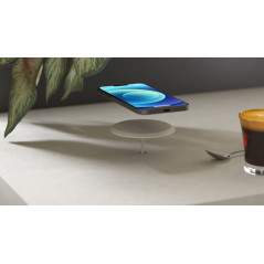 Zens Built-in Wireless Charger, Chargeur sans Fil de 15 W pour iPhone, AirPods, Android et appareils compatibles Qi, Adaptateur 