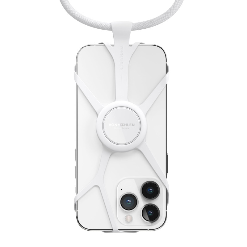 VONMÄHLEN Infinity - Lanière Universelle pour Smartphone, réglable et Confortable, accès Facile aux Boutons et à la caméra - Bla VONMÄHLEN Infinity - Lanière Universelle pour Smartphone, réglable et Confortable, accès Facile aux Boutons et à la caméra - Bla
