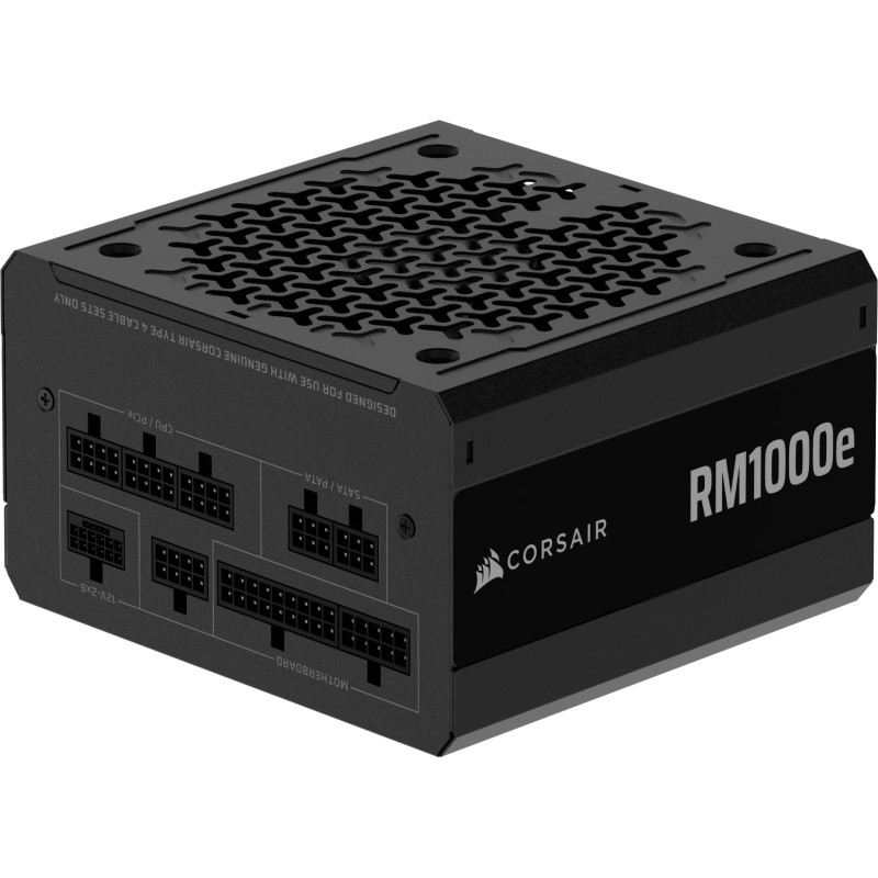 CORSAIR RM1000e (2025) Alimentation ATX entièrement modulaire et silencieuse avec câble 12V-2x6 - Compatible ATX 3.1 et PCIe 5.1 CORSAIR RM1000e (2025) Alimentation ATX entièrement modulaire et silencieuse avec câble 12V-2x6 - Compatible ATX 3.1 et PCIe 5.1