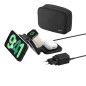 Belkin BoostCharge Pro Station de Recharge aimantée 3-en-1 Portable avec Qi2, Chargeur Compatible MagSafe, Pliable, 15W, pour iP
