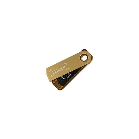 Ledger Nano S Plus (Or) - Le Wallet Physique pour protéger Vos cryptos, NFT et Tokens (Compatible Ordinateur et Android)