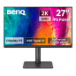 BenQ Creative Pro PD2706QN Écran de 27" 2K QHD 2560x1440 pour graphistes, IPS, 95% P3, 100% sRGB/Rec.709, USB-C 90W, 100Hz, cali BenQ Creative Pro PD2706QN Écran de 27" 2K QHD 2560x1440 pour graphistes, IPS, 95% P3, 100% sRGB/Rec.709, USB-C 90W, 100Hz, cali