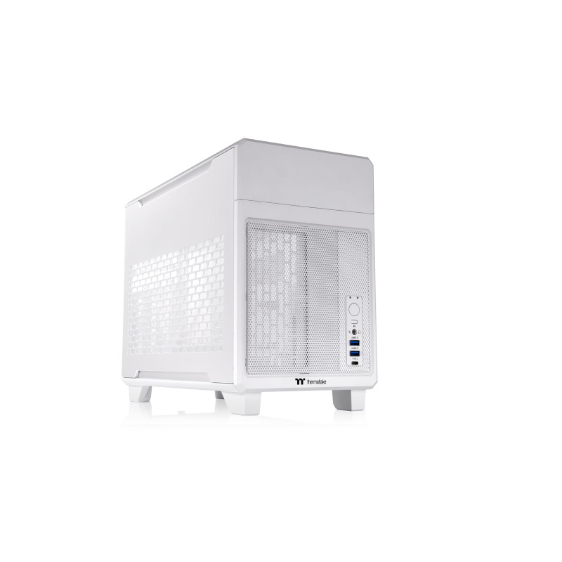 Boitier PC Mini Tour Thermaltake TR100 Blanc + Câble Riser 4.0 Boitier PC Mini Tour Thermaltake TR100 Blanc + Câble Riser 4.0
