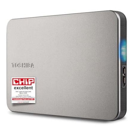 Toshiba Canvio Flex 2 TB - Disque Dur Externe (HDD) Portable de 2,5 po pour Mac, PC Windows, Smartphone et Tablette, Compatible 