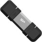 Clé USB 128 Go Silicon Power USB3.2 + Type C C51 Noir Clé USB 128 Go Silicon Power USB3.2 + Type C C51 Noir