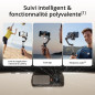 DJI Osmo Mobile 7P pour iPhone, Stabilisateur Nacelle, Android, Suivi natif, Éclairage, Nacelle pour téléphone à 3 axes, Lanceme DJI Osmo Mobile 7P pour iPhone, Stabilisateur Nacelle, Android, Suivi natif, Éclairage, Nacelle pour téléphone à 3 axes, Lanceme