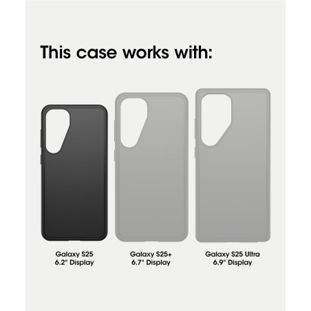 Otterbox Coque Defender Series XT Clear avec Aimants pour Samsung Galaxy S25, Antichoc, Anti-Chute, Robuste, supporte 7X Plus de