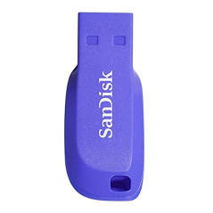 SanDisk SDCZ50C-032G-B35BE 32 GB Cruzer Blade USB 2.0 Flash Drive - Electric Blue