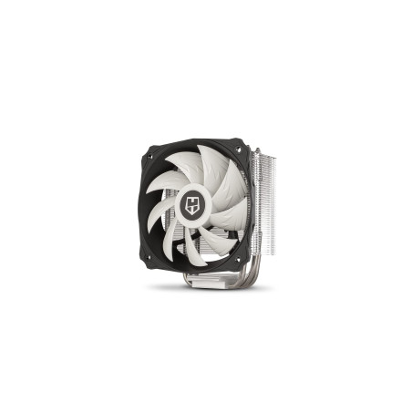 NOX HUMMER H-212 - NXHUMMERH212 - Ventilateur CPU 120 mm, PWM, Compatible Intel&AMD, Base Aluminium, Compact, Design Conique, No