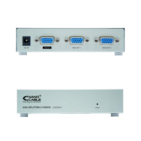 Commutateur VGA avec 2 Ports NANOCABLE AISCOV0074