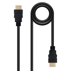 Nano Cable 10.15.0302 - Cable HDMI 1.3, tipo A/M-A/M, 1.8 mètres, couleur noir