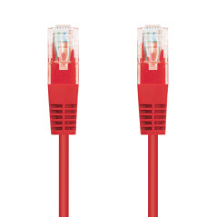 NANOCABLE 10.20.0402-R - CÂBLE DE RACCORDEMENT ROUGE CAT.6 UTP AWG24, ROUGE, 2.0 M