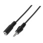 NANOCABLE 10.24.0205 - Câble audio stéreo, JACK3.5/M-JACK3.5/F,mâle-femelle,5mts NANOCABLE 10.24.0205 - Câble audio stéreo, JACK3.5/M-JACK3.5/F,mâle-femelle,5mts