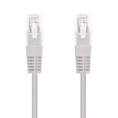NanoCable 10.20.0120 - Câble Ethernet RJ45 Cat.5e UTP AWG24, Gris, 20mts