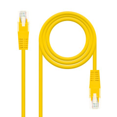 NANOCABLE 10.20.0403-Y - CÂBLE Patch RÉSEAU Cat.6 UTP AWG24 Jaune 3.0M